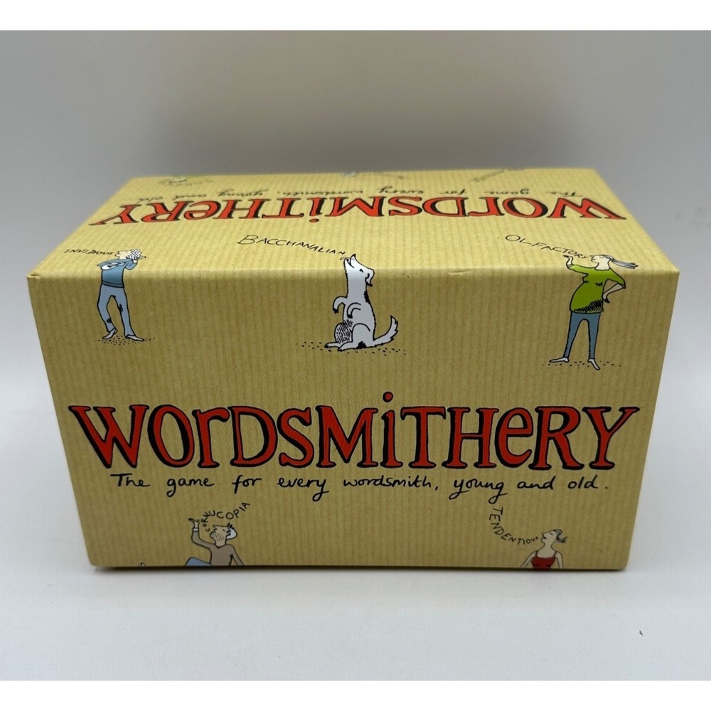 Wordsmithery The Game for Every Wordsmith Young & Old COMPLETE Clarendon Games